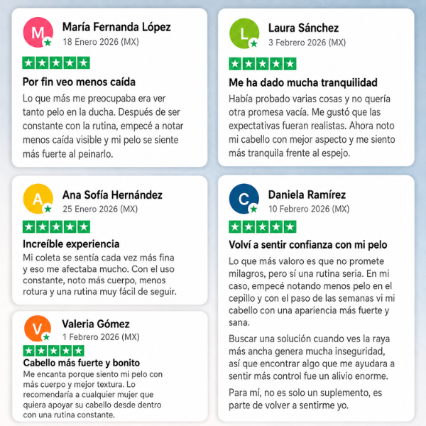 Zentora™ - Apoyo al crecimiento del cabello