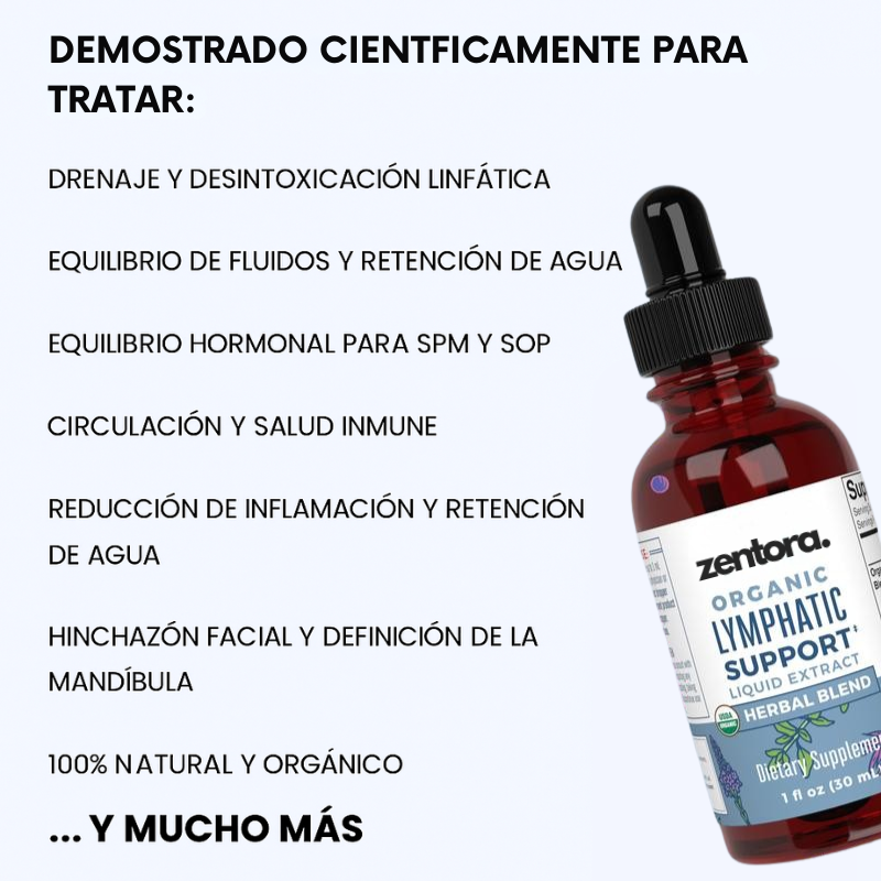 Zentora™ - Sistema de Apoyo Linfático Integral