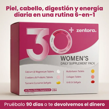 Zentora™ - Pack diario 6 en 1 para mujeres +30