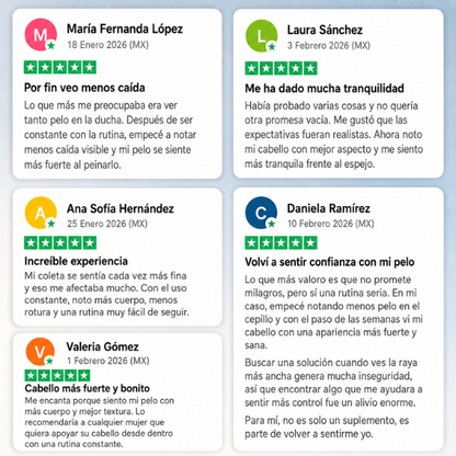 Zentora™ - Apoyo al crecimiento del cabello