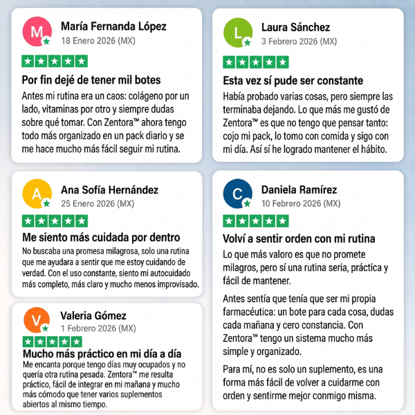 Zentora™ - Pack diario 6 en 1 para mujeres +30