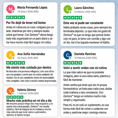 Zentora™ - Pack diario 6 en 1 para mujeres +30